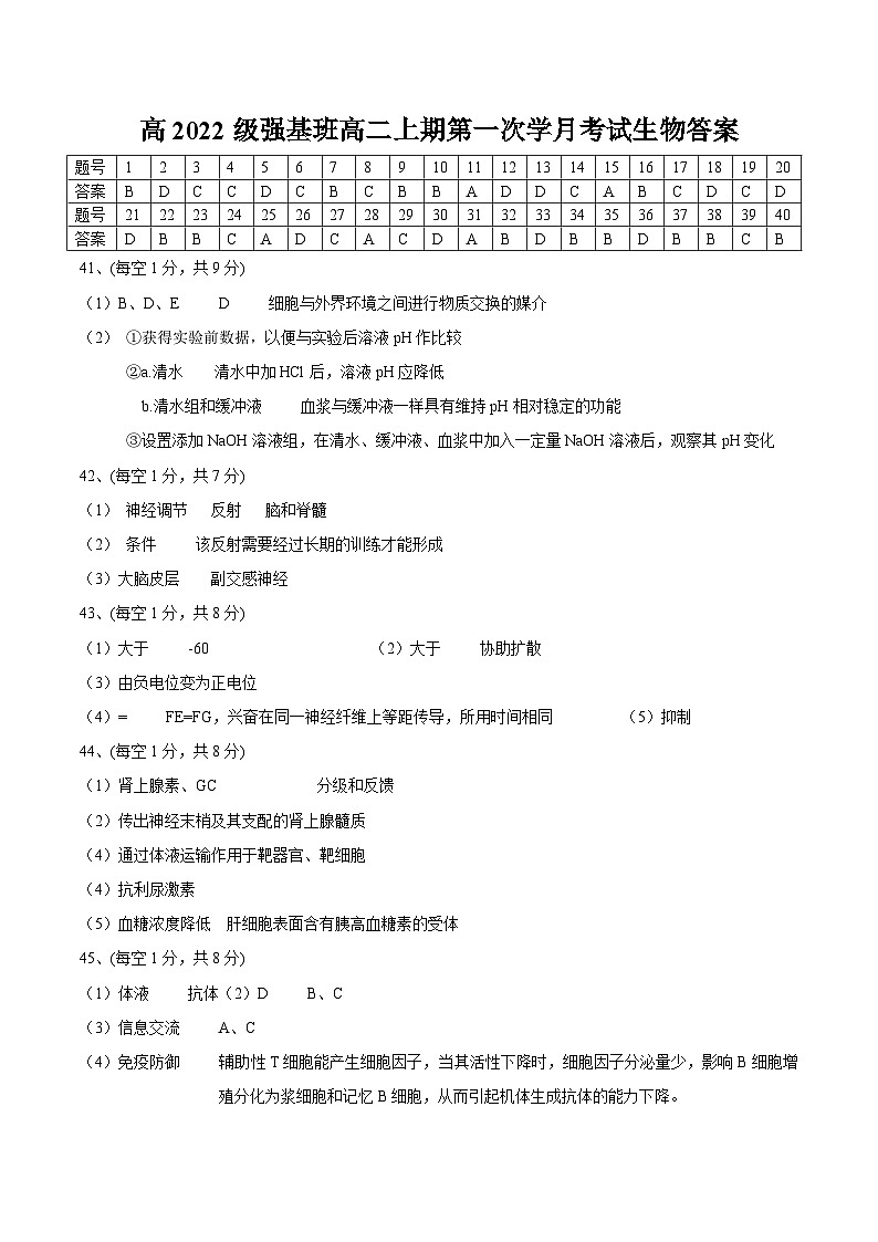 生物答案第1页