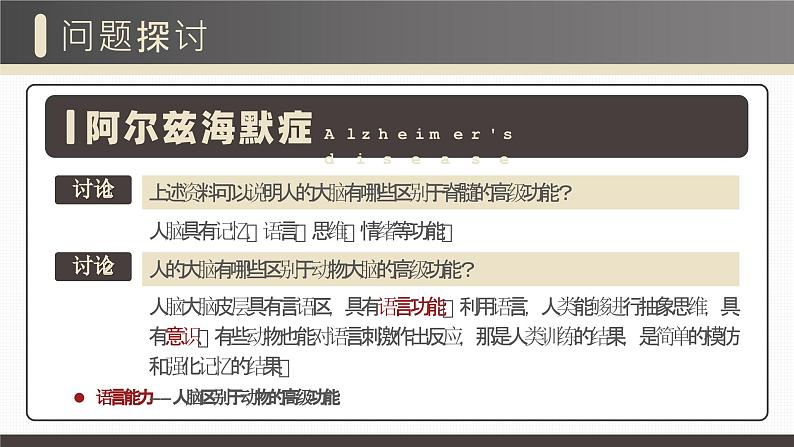 2.5人脑的高级功能-课件第5页