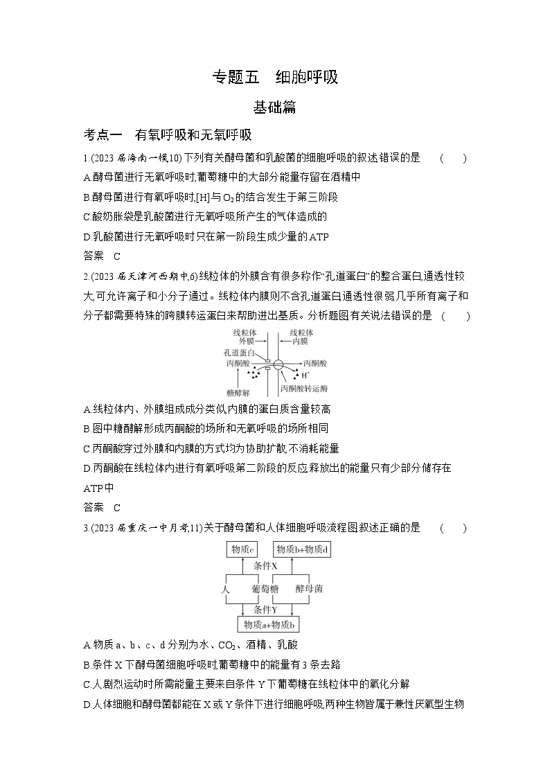 5_专题五细胞呼吸01