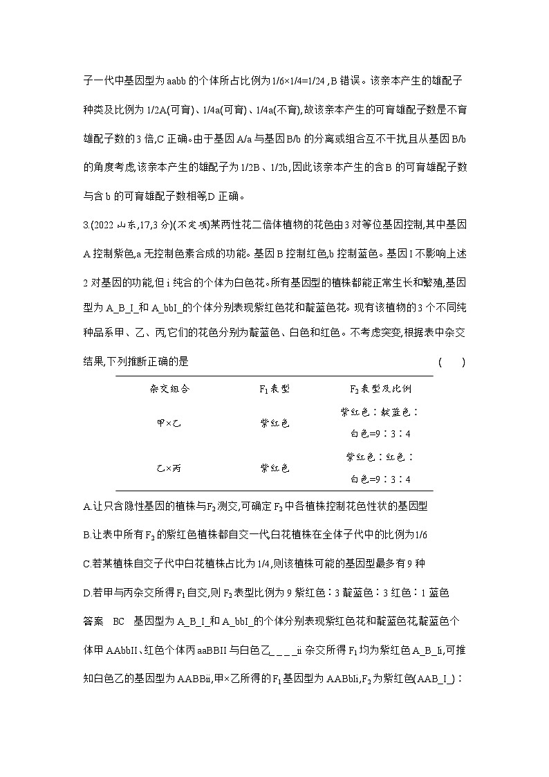 1_1_4.专题十二 基因的自由组合定律第3页