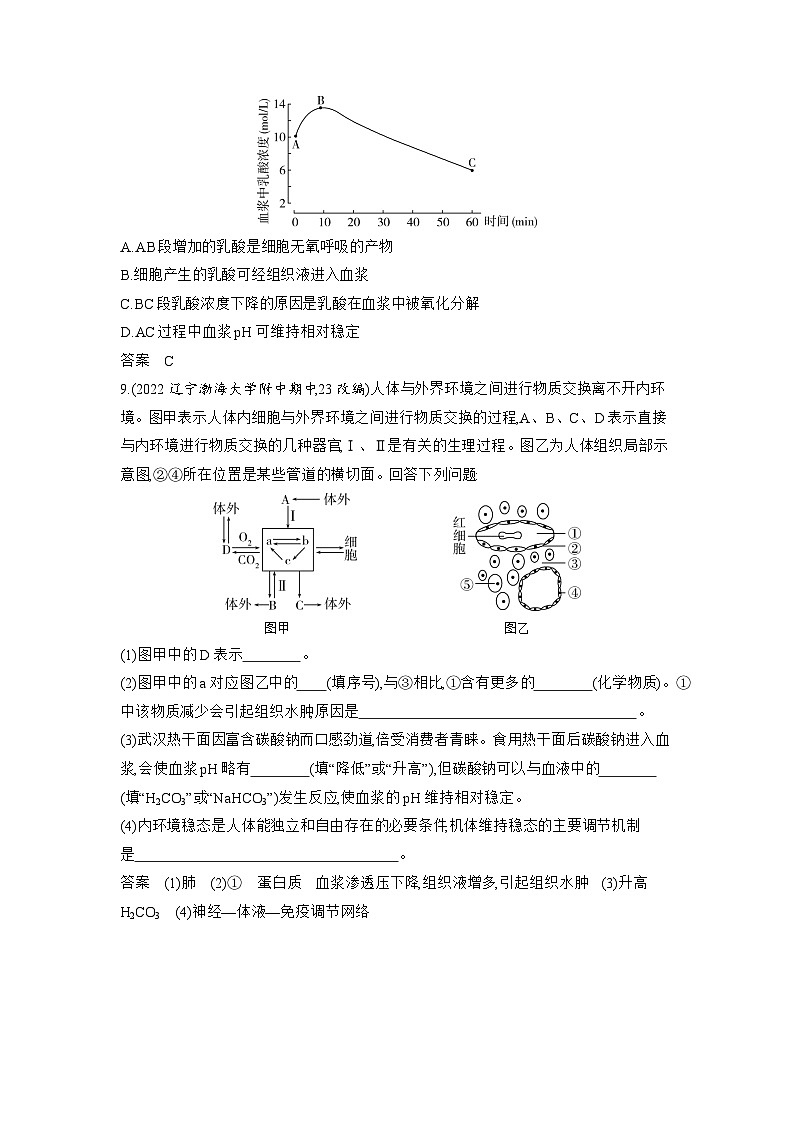 1_16-专题十六 人体的内环境与稳态(分层集训word)第3页