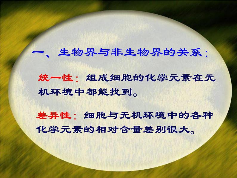 第二章第一节细胞中的元素和化合物课件人教版(2019)必修1第3页