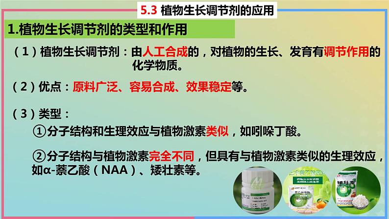2023_2024学年同步备课精选高中生物5.3植物生长调节剂的应用课件新人教版选择性必修1第5页