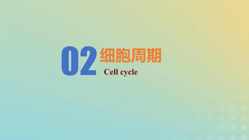 新教材2023年秋高中生物6.1细胞的增殖课件新人教版必修107