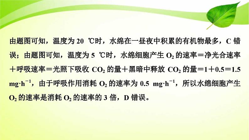 新高考生物二轮复习:加强提升课件(三) 辨析“三率”及“三率”测定的5种实验模型(含解析)第6页