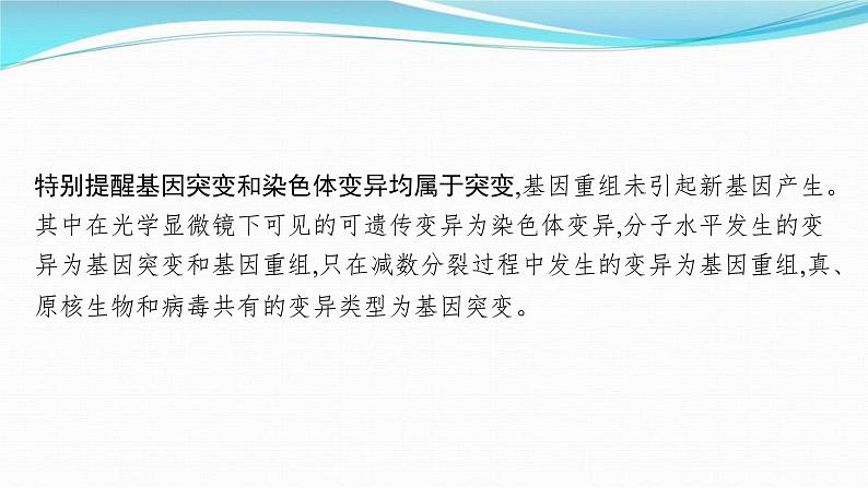 新高考生物一轮复习讲练课件:第20讲 基因突变、基因重组(含解析)04