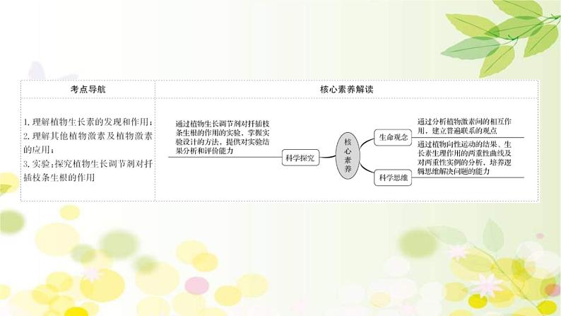新高考生物一轮复习课件 第八单元 第5课 植物的激素调节(含解析)第2页