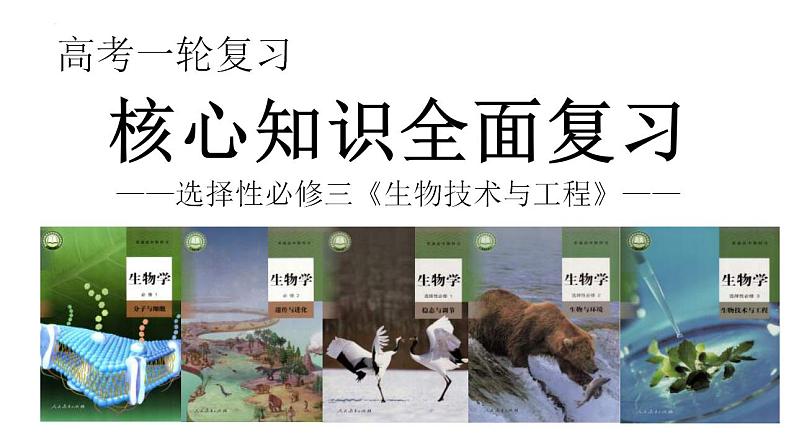 新高考生物一轮复习核心考点练习课件第52讲传统发酵技术的应用、发酵工程及其应用(含解析)第1页