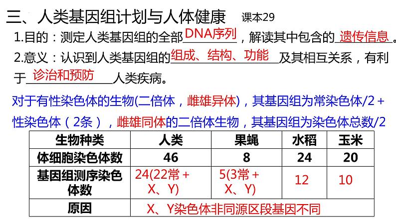 2024届高三生物二轮复习课件遗传规律应用(人类遗传病和遗传规律的综合及遗传实验设计)第8页