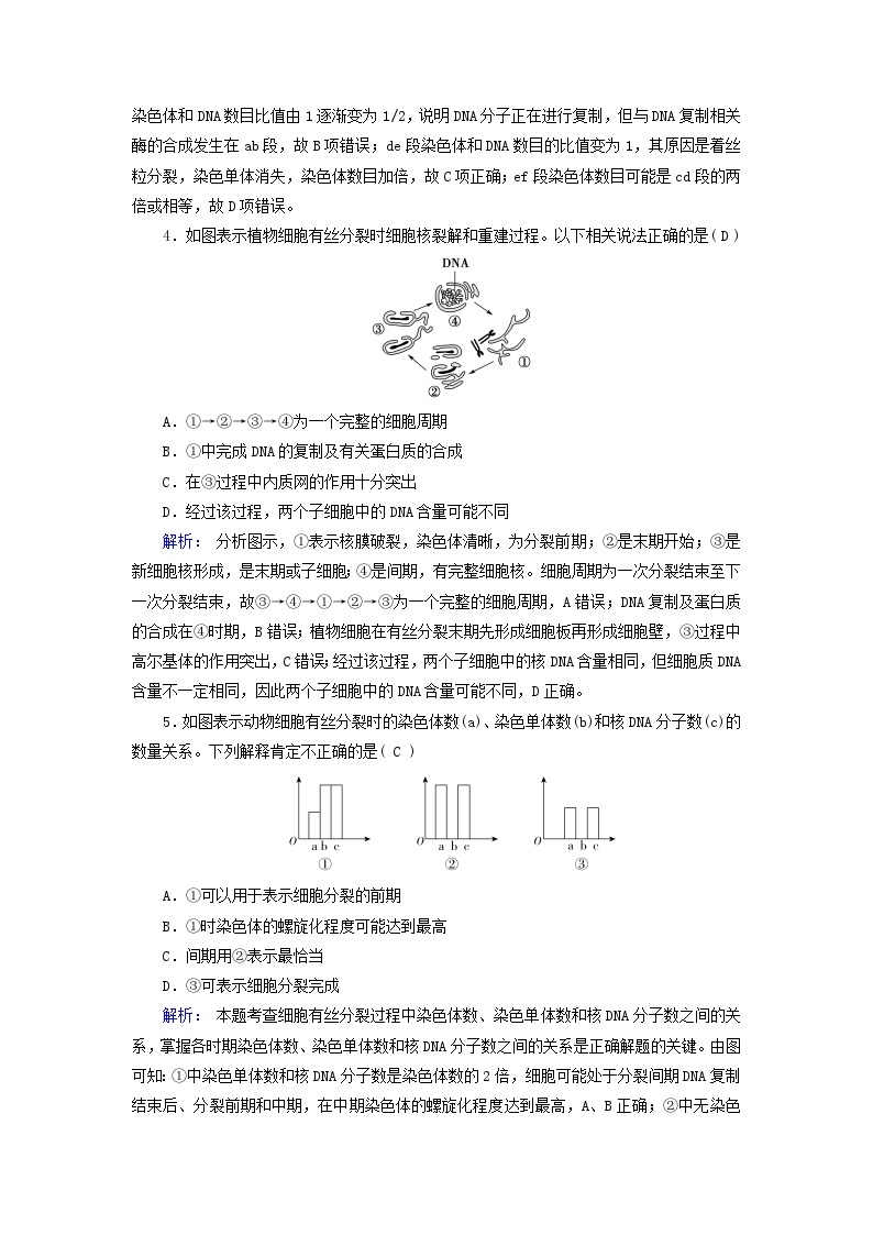 新教材适用2023_2024学年高中生物第5章细胞的能量供应和利单元素养等级测评新人教版必修102