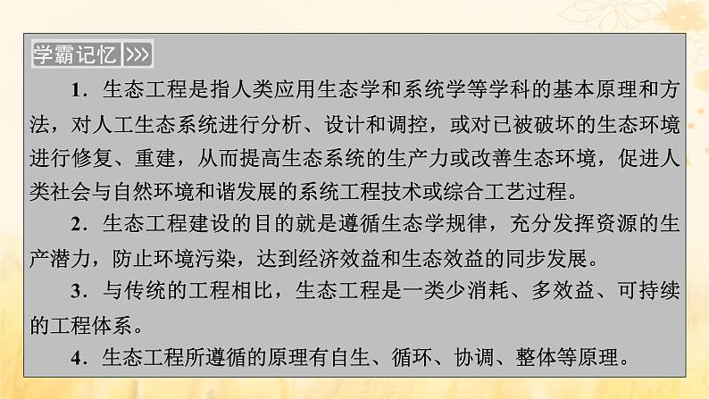 新教材适用2023_2024学年高中生物第4章人与环境第3节生态工程课件新人教版选择性必修2第4页