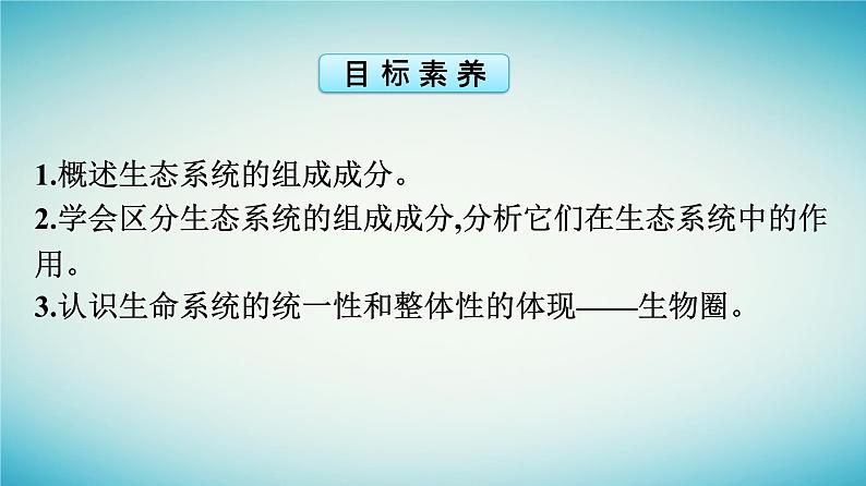 浙江专版2023_2024学年新教材高中生物第3章生态系统第1节群落与非生物环境组成生态系统课件浙科版选择性必修2第4页