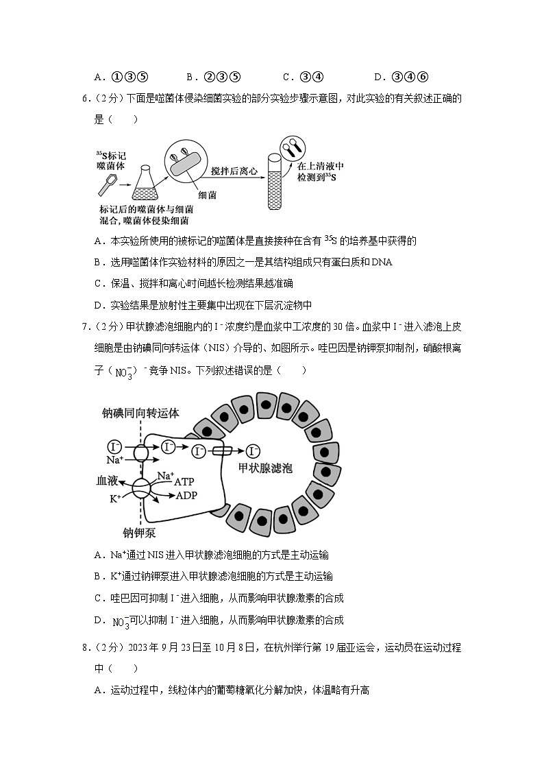 海南省海口中学2023-2024学年高二上学期11月期中生物试题第2页