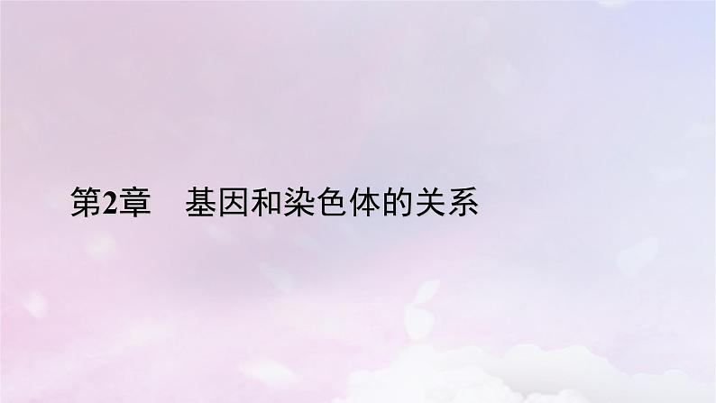 新教材适用2023_2024学年高中生物第2章基因和染色体的关系第2节基因在染色体上课件新人教版必修2第1页
