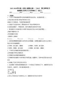 人教版 (2019)必修1《分子与细胞》第2节 细胞器之间的分工合作课后作业题