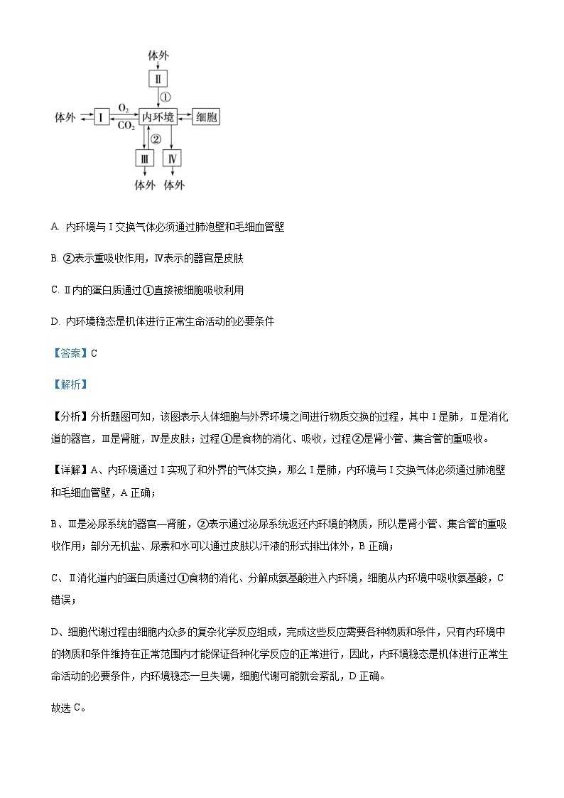 2022-2023学年新疆生产建设兵团第二师八一中学高二上学期期中生物试题含答案03