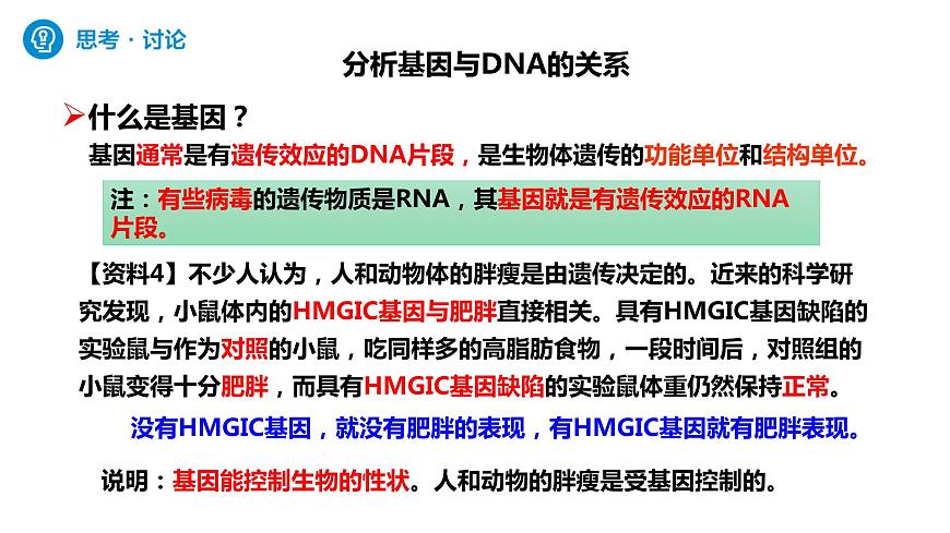人教版高中生物必修二3.4基因通常是有遺傳效應(yīng)的DNA片段課件第8頁(yè)