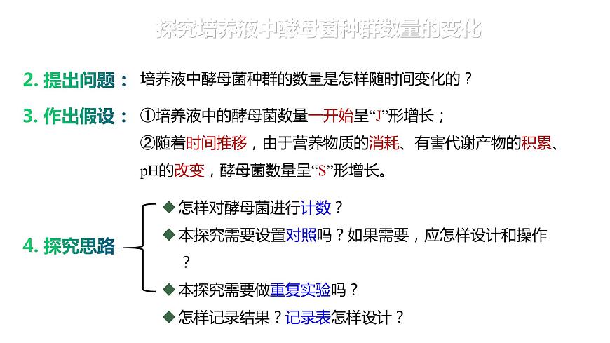 1.2.2 培養(yǎng)液中酵母菌種群數(shù)量的變化-2023-2024學(xué)年高二生物人教版選擇性必修2課件第5頁