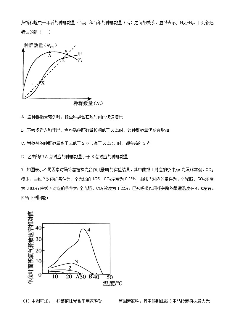 四川省宜宾市兴文二中2023-2024学年高三上学期开学考试理综生物试题(原卷版)第3页