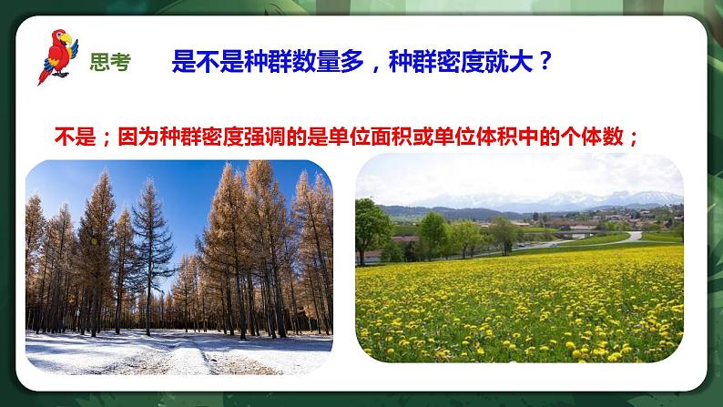 【名师特供】1.1《 种群的数量特征》 课件第7页
