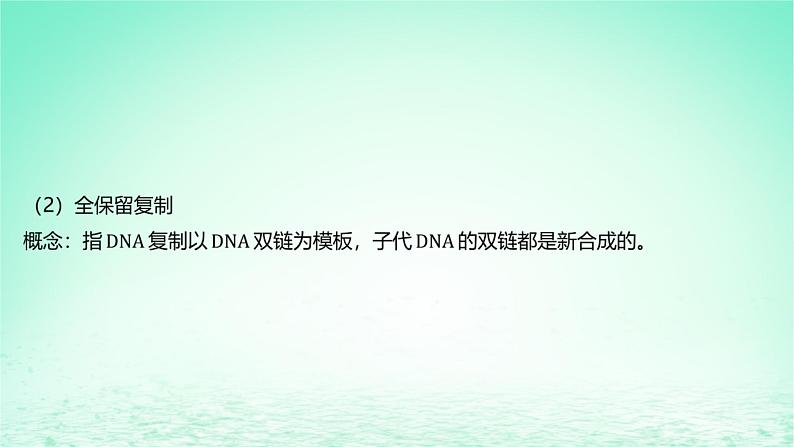 江苏专版2023_2024学年新教材高中生物第3章基因的本质第3节DNA的复制课件新人教版必修2第6页