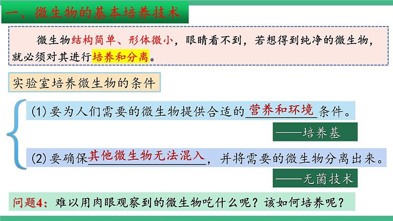 【名师特供】1.2《微生物的基本培养技术》(第1课时) 课件 人教版高中生物选修三06
