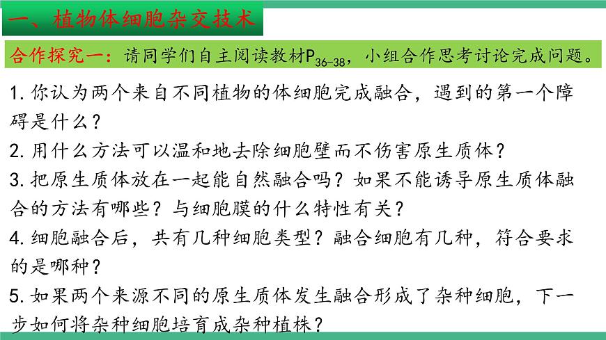 【名師特供】2.1《植物細(xì)胞工程》（第2課時(shí)） 課件 人教版高中生物選修三第6頁