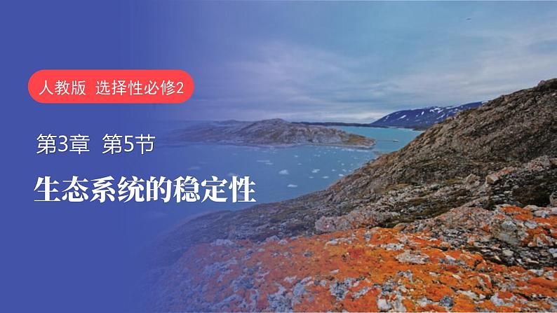 3.5 生态系统的稳定性-2023-2024学年高二生物同步精品课件(人教版选择性必修第二册)第1页