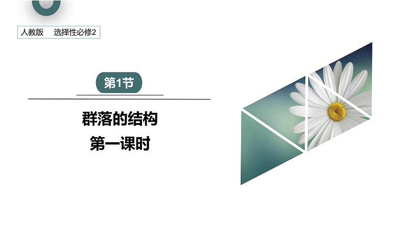 2.1 课时1 群落的结构 课件 2023-2024学年高二生物人教版(2019)选择性必修2第1页