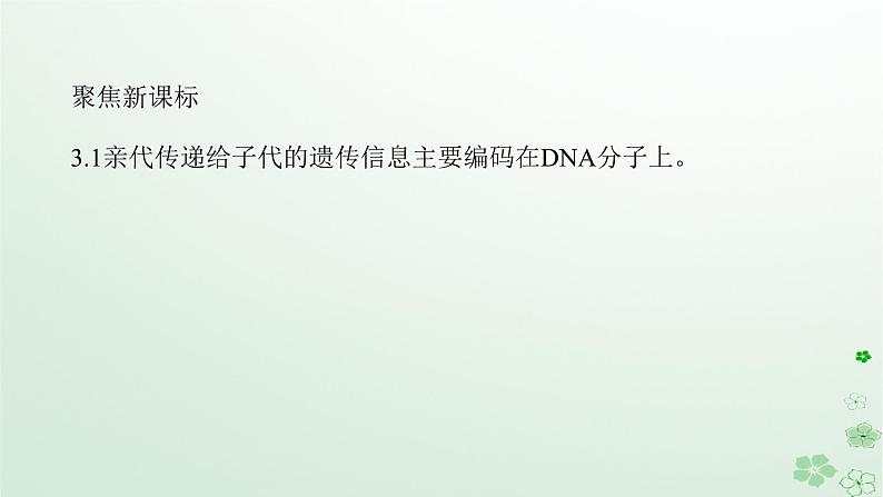 统考版2024高考生物二轮专题复习专题四生命系统的遗传变异育种与进化第1讲遗传的分子基础课件04