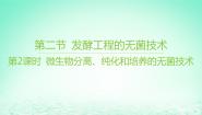 苏教版 (2019)选择性必修3 生物技术与工程第二节 发酵工程的无菌技术课前预习ppt课件