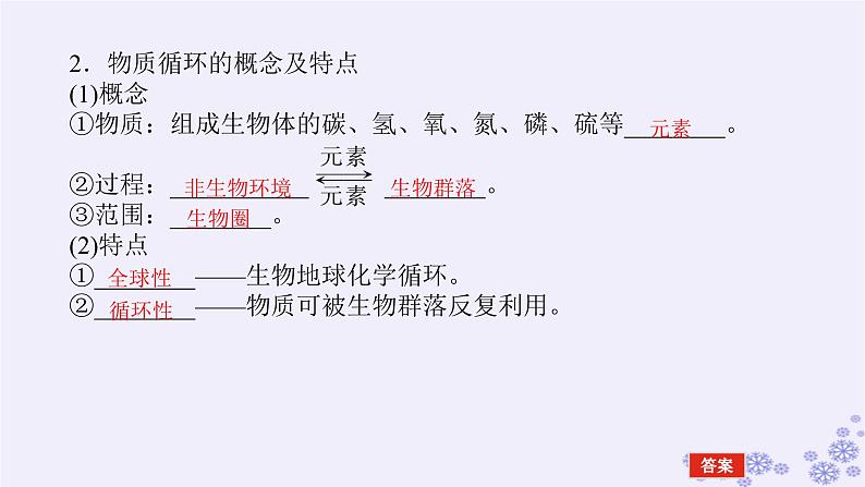 新教材2023版高中生物第3章生态系统及其稳定性第3节生态系统的物质循环课件新人教版选择性必修2第6页