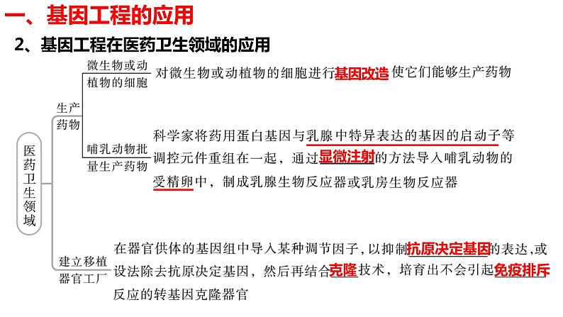 新教材备战高考生物一轮复习全考点精讲课堂 第36讲 基因工程的应用及蛋白质工程(课件)06