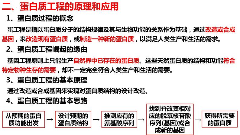 新教材备战高考生物一轮复习全考点精讲课堂 第36讲 基因工程的应用及蛋白质工程(课件)08