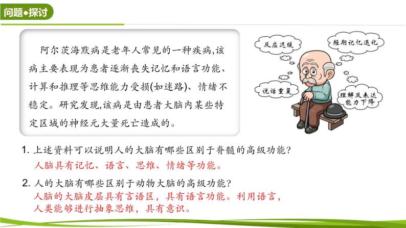 2.5 人脑的高级功能（课件）-2024-2025学年高二生物同步精品课件+分层练习（人教版选择性必修1）04