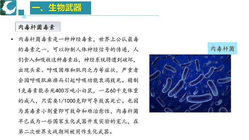 人教版)(2019)高中生物学 选择性必修三 生物技术与工程 4.3禁止生物武器( 1课时)课件08