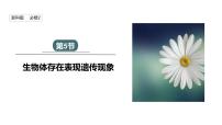 生物必修2《遗传与进化》第五节 生物体存在表观遗传现象教课内容课件ppt