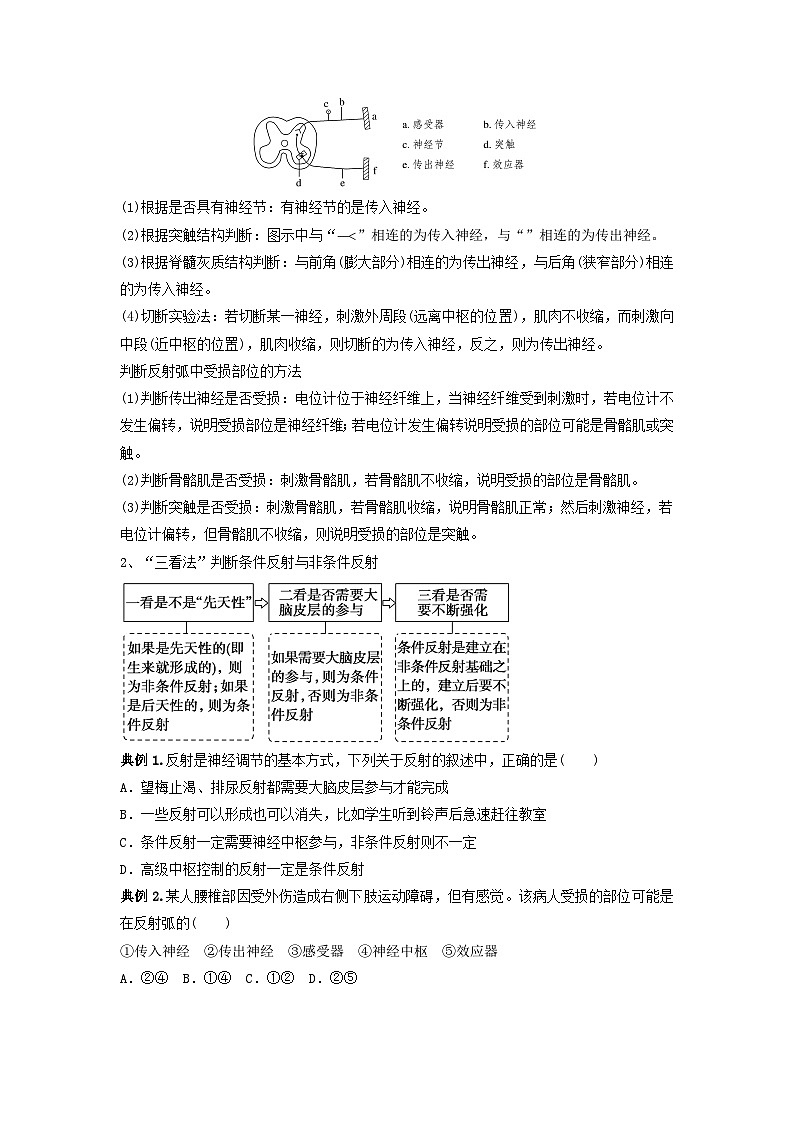 高考生物一轮复习串讲精练(新高考专用)专题24 神经调节(串讲)(原卷版+解析)第3页