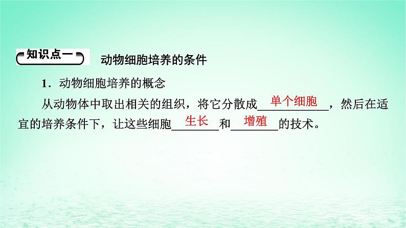 2024春高中生物第2章细胞工程第2节动物细胞工程一动物细胞培养课件(人教版选择性必修3)05