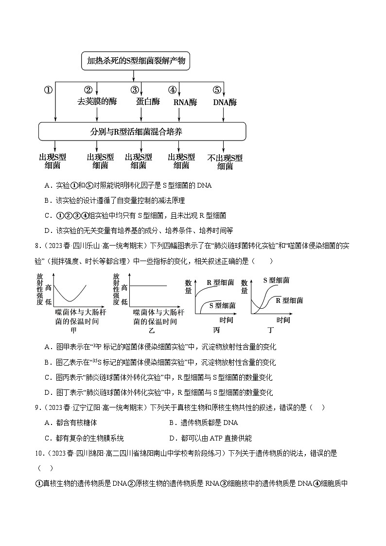最新高考生物一轮复习【讲通练透】 第六单元 遗传的物质基础(测试)03
