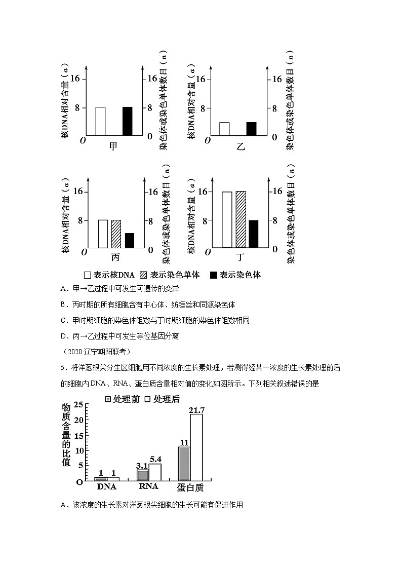 高考生物第一轮复习知识点挖空专项练习 专题4遗传题(原卷版+答案解析)03