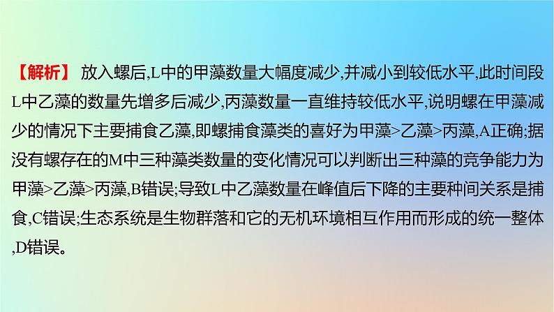 2025版高考生物一轮复习真题精练第十章生物与环境第35练群落及其演替课件07