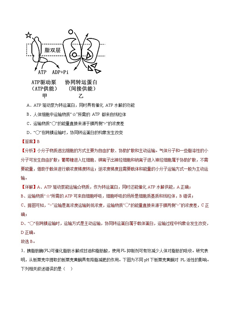 2024年九省新高考第二次模拟考试卷:生物(江西卷)(全解全析)02