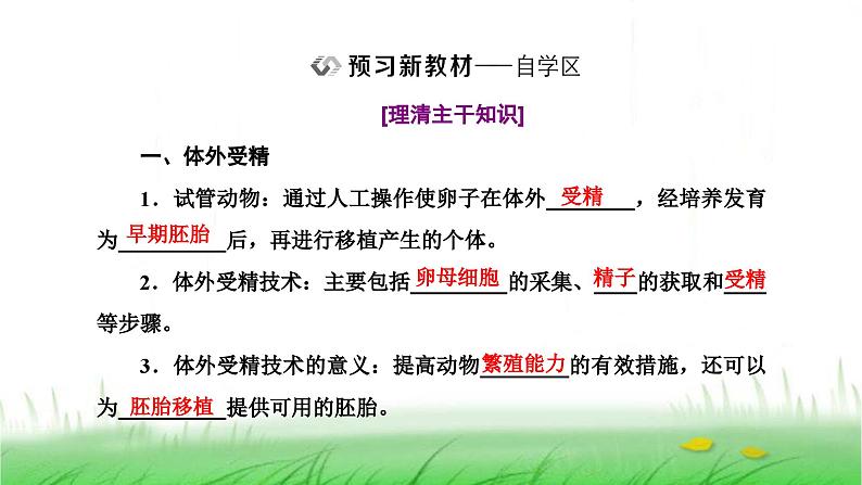 人教版高中生物选择性必修3第2章细胞工程第3节第2课时胚胎工程技术及其应用课件第2页