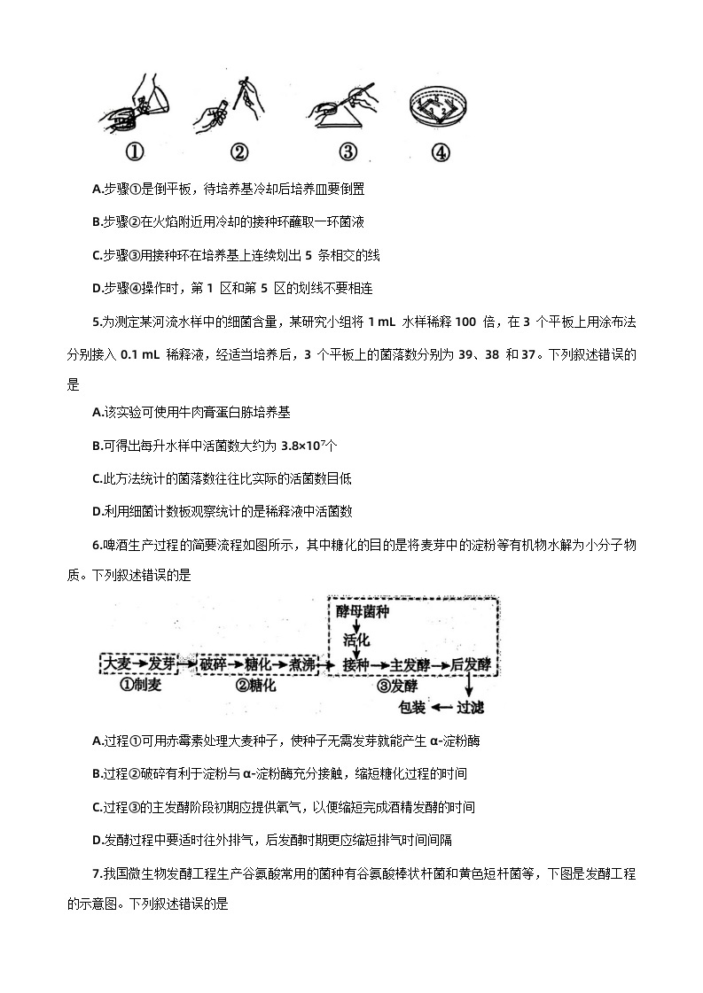 河南省洛阳市2023-2024学年高二下期期中考试生物试卷02