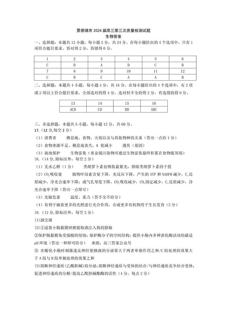 参考答案第1页