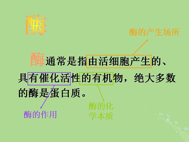 2024年同步备课高中生物3.1生命活动需要酶和能源物质第2课时课件苏教版必修103