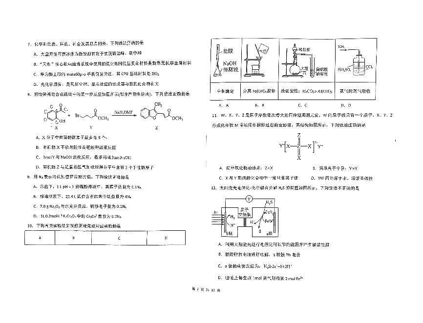 2024屆寧夏回族自治區(qū)銀川一中高三三模生物試題第2頁