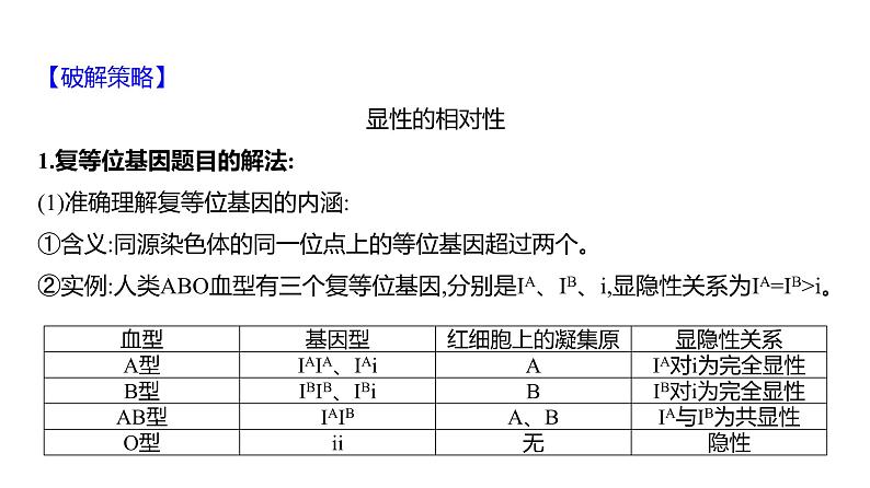 2025届高考 一轮复习 人教版 基因分离定律的遗传特例分析 课件(多选版)06
