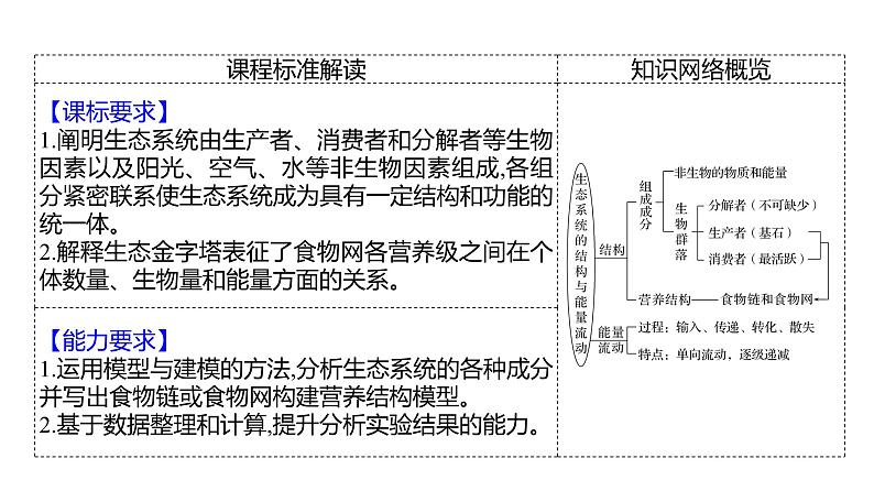 2025届高考 一轮复习 人教版 生态系统的结构与能量流动 课件(多选版)第2页